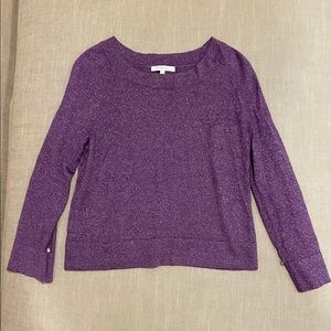 Designer Patrizia Pepe Brand New Purple Knit Top. 0 size.